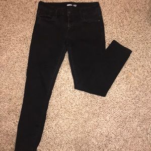 Black skinny jeans